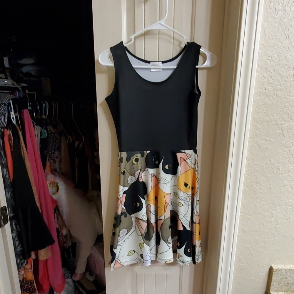 Adorable kitty kat dress